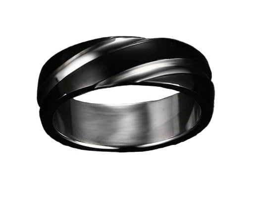 Black Wave Ring