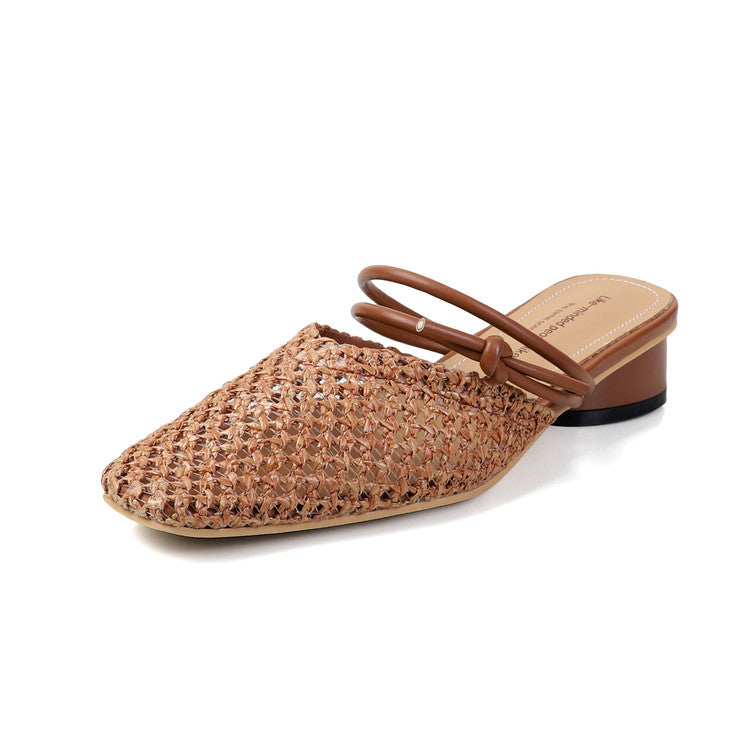 Woven Mule