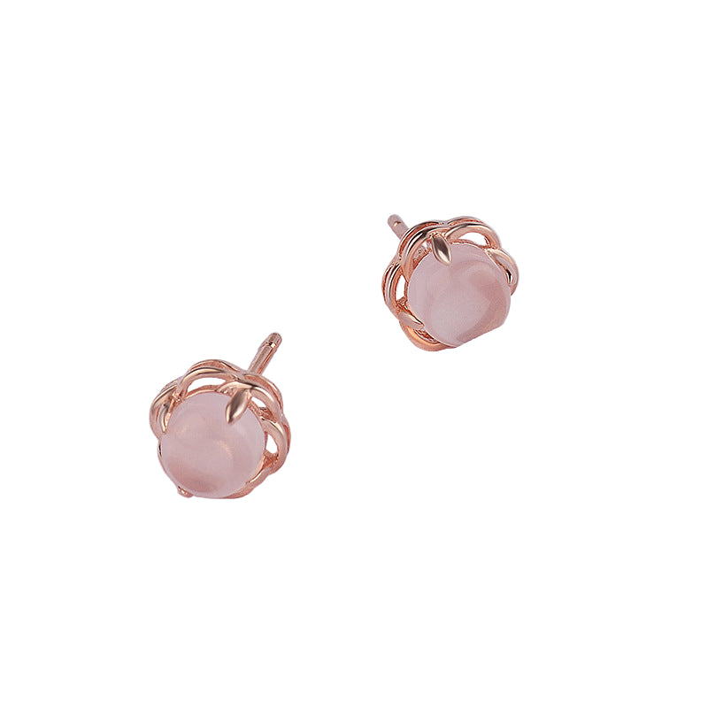 Rose Crystal Earring