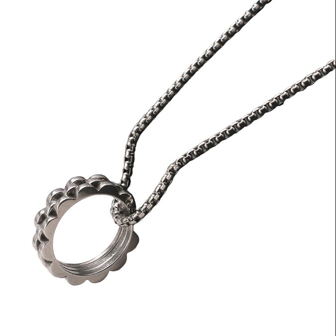 Gear Ring Pendant