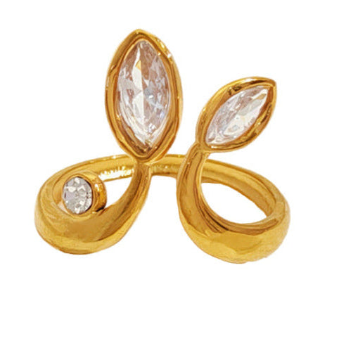 Infinity Butterfly Ring