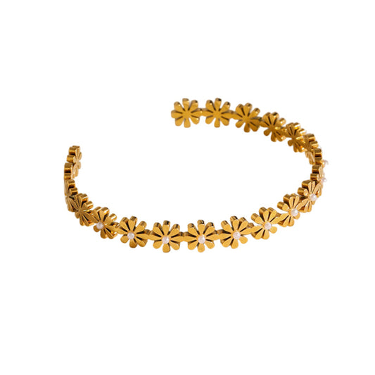 Golden Flora Bracelet