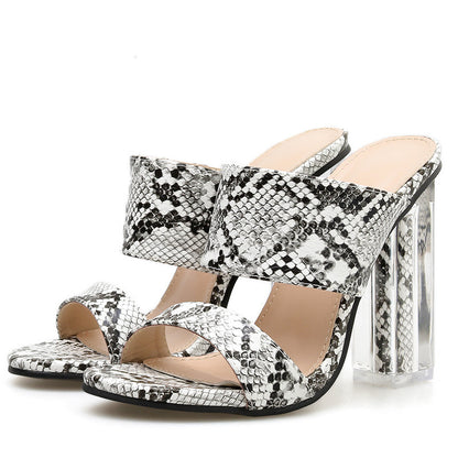 snake sandals