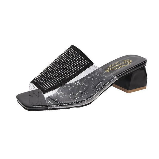 Rhinestone Slippers