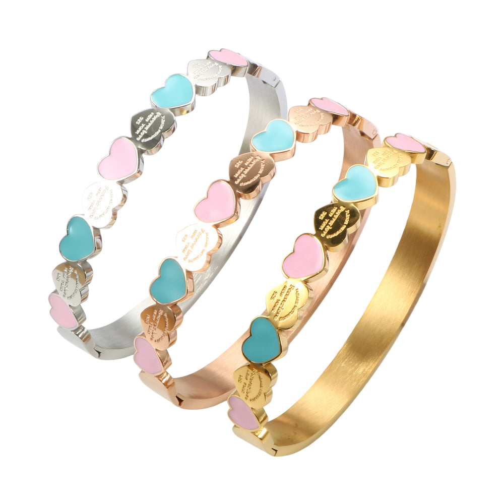 Color Heart Bracelet