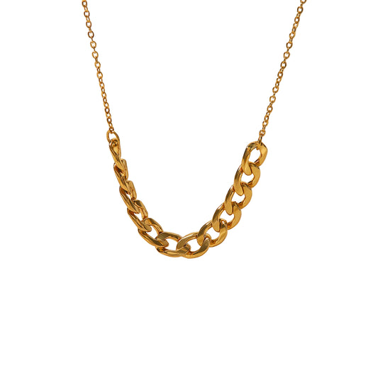 Gilded Link Necklace