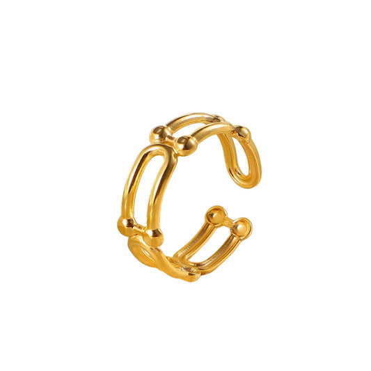 Orbit Gold Ring