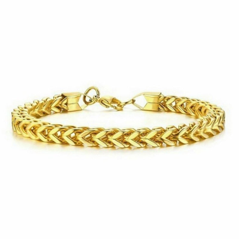Obsidian Link Bracelet