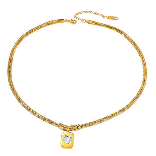 Heartstone Necklace