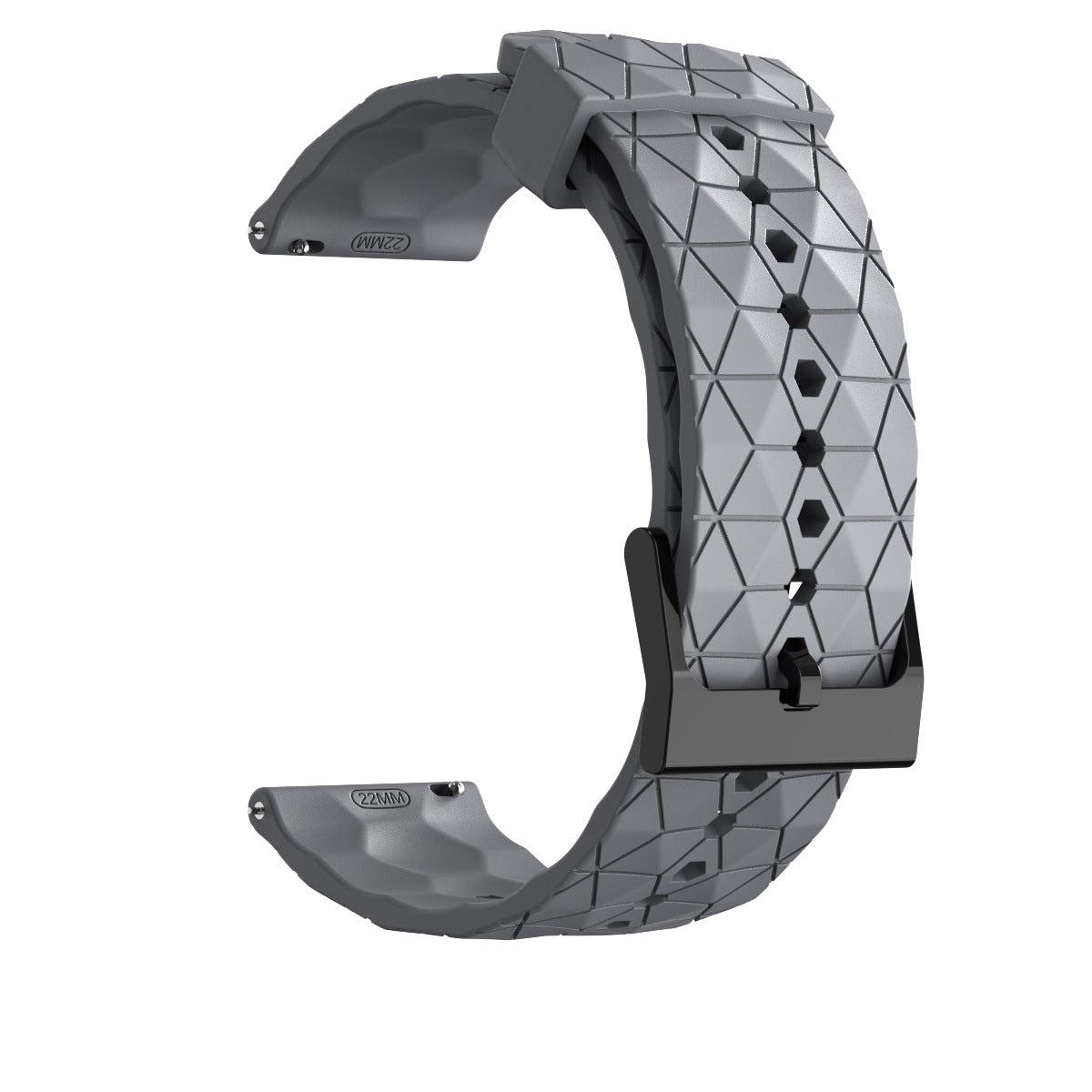 Patterned Silicone Strap