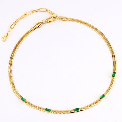 Emerald Glow Choker