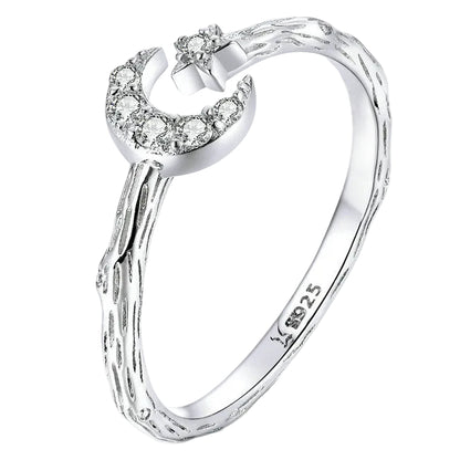 Star Moon Ring