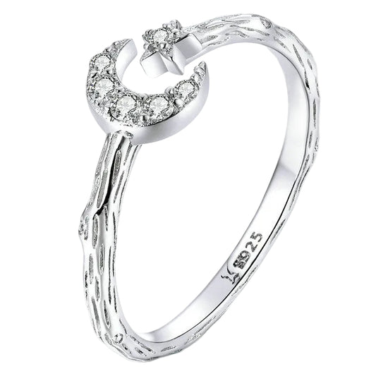 Star Moon Ring