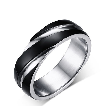 Black Wave Ring