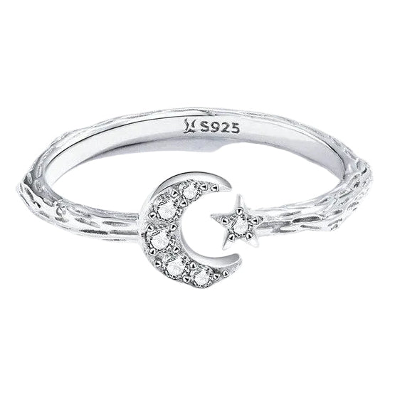 Star Moon Ring