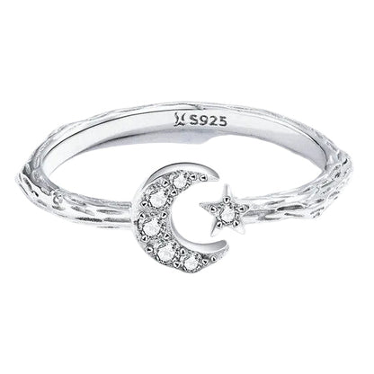 Star Moon Ring