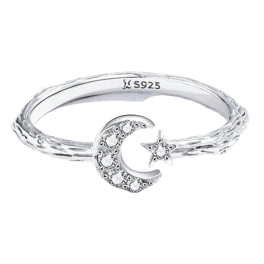 Star Moon Ring