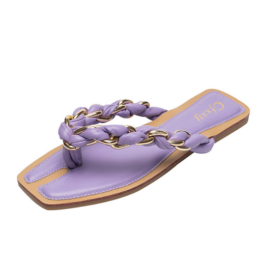 Golden Chain Sandal