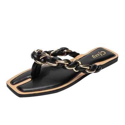 Golden Chain Sandal