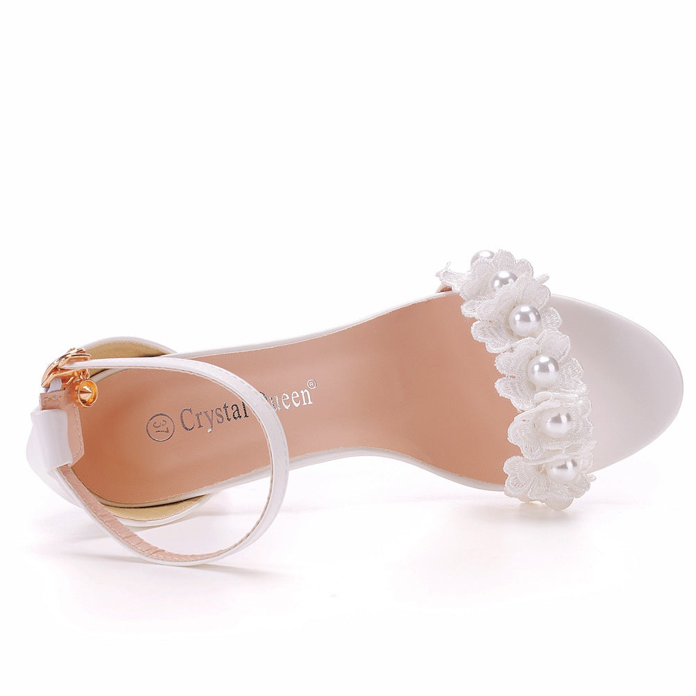 Flower High Heel