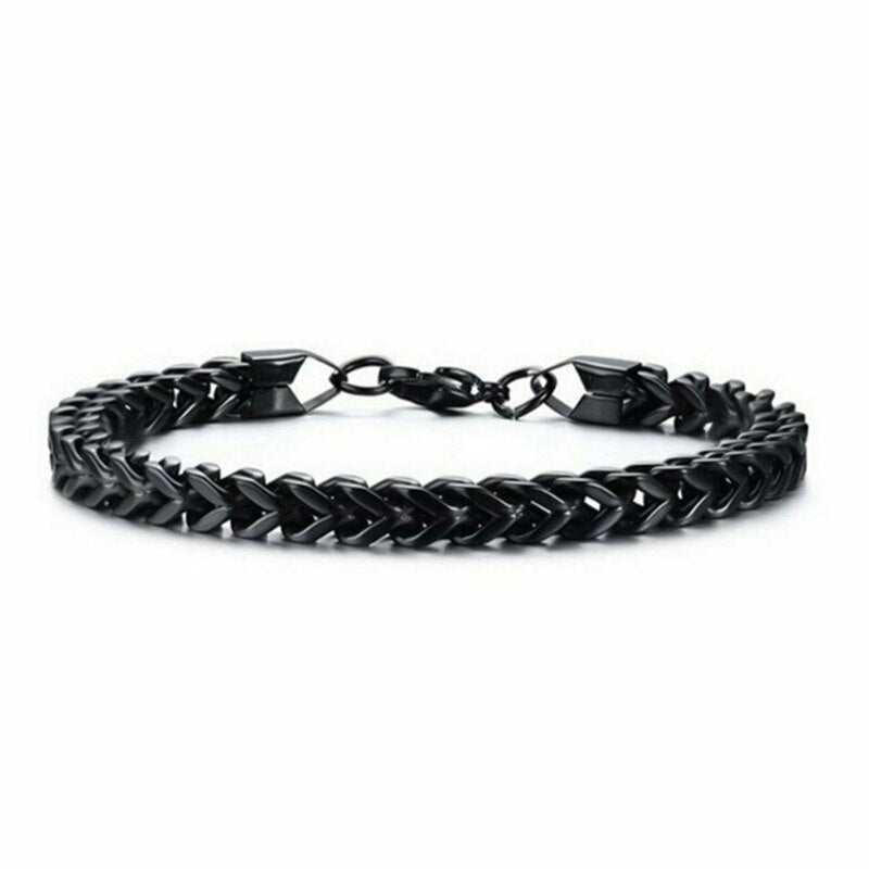 Obsidian Link Bracelet
