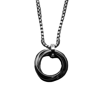 Infinity Circle Pendant