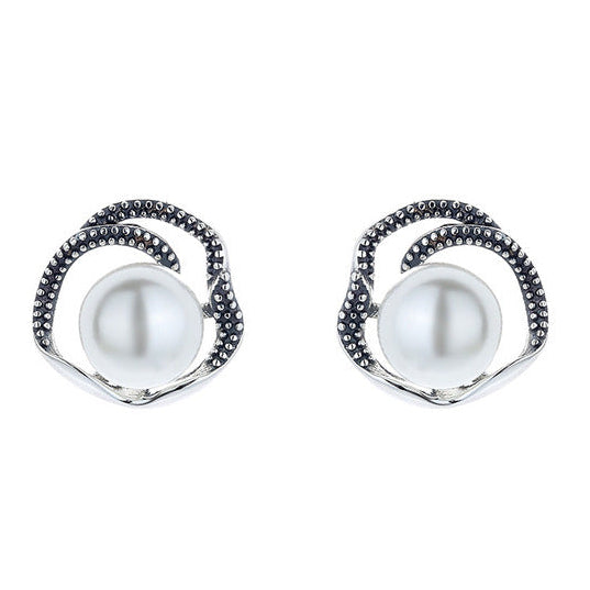 Pearl Stud Earrings