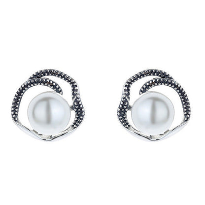 Pearl Stud Earrings
