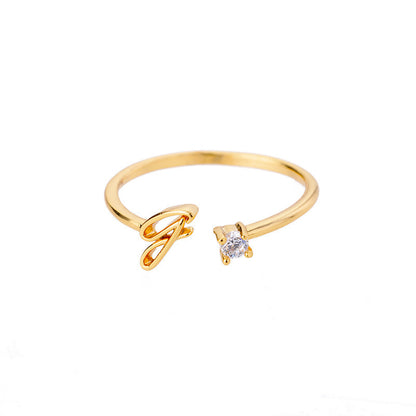 Letters Golden Ring
