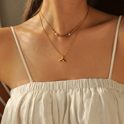Whale Tail Necklace