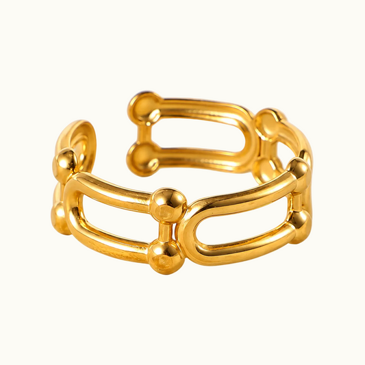 Orbit Gold Ring