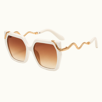 Gold Snake Sunglasses