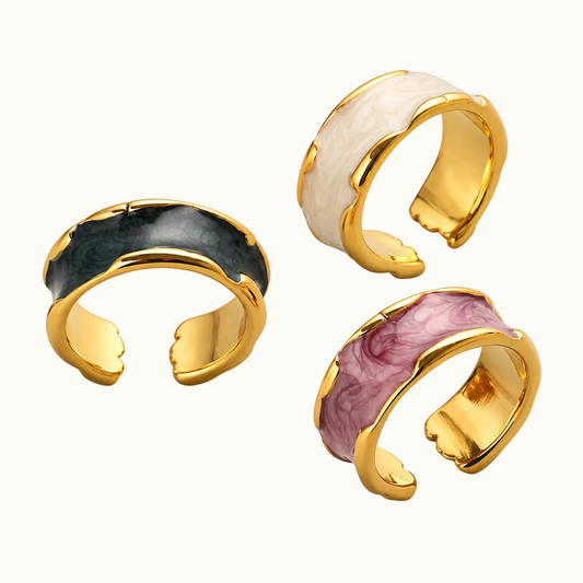 AURA ENAMEL RING
