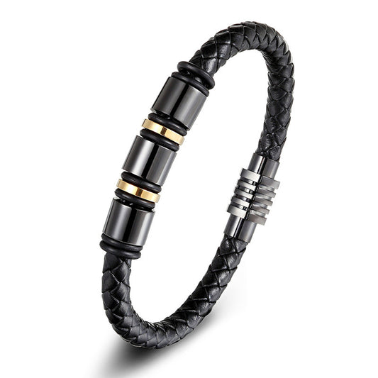 Obsidian Cuff Bracelet