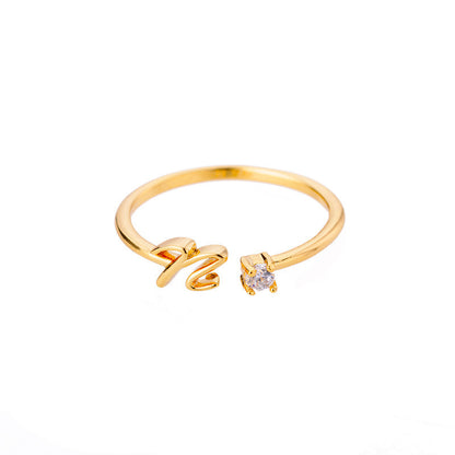 Letters Golden Ring