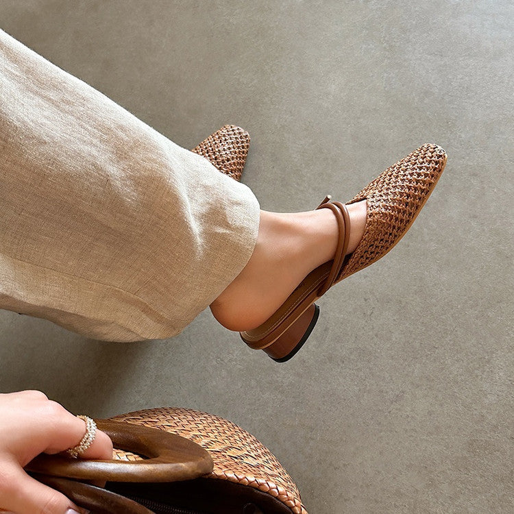 Woven Mule