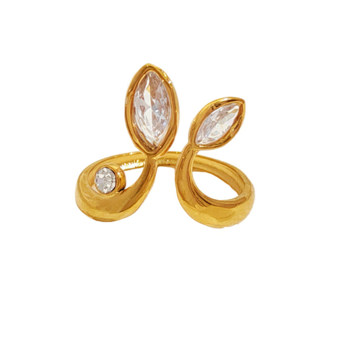 Infinity Butterfly Ring