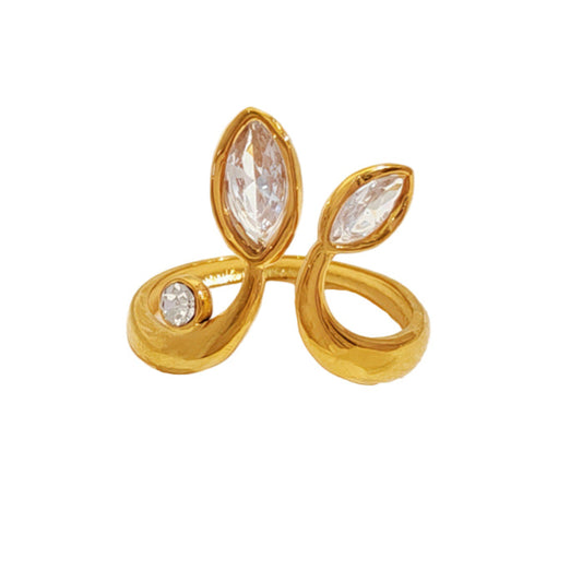 Infinity Butterfly Ring