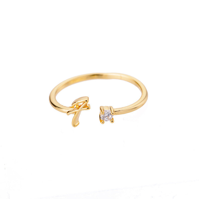 Letters Golden Ring