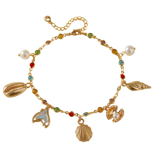 Ocean Breeze Anklet
