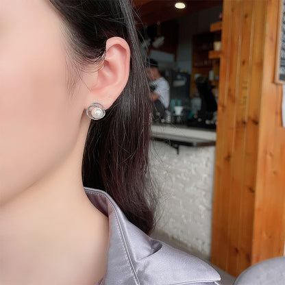 Pearl Stud Earrings