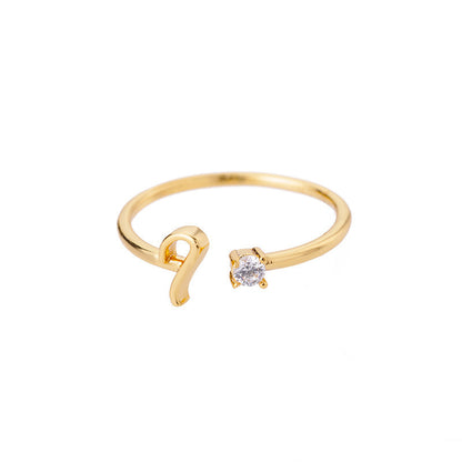Letters Golden Ring