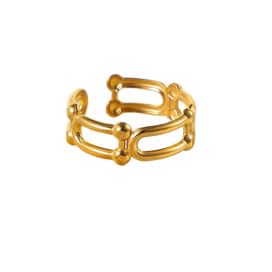 Orbit Gold Ring