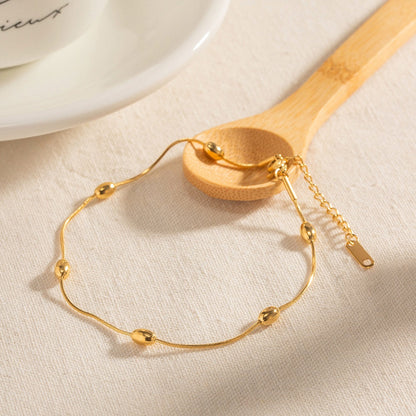 Coral Anklet