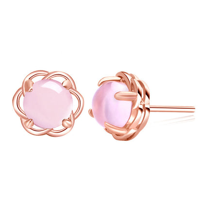 Rose Crystal Earring