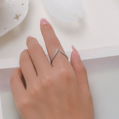 Row Diamond Ring