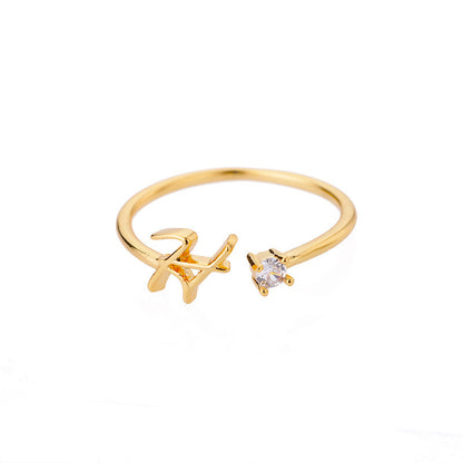 Letters Golden Ring